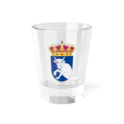 HMS Aldebaran vapen (Sweden) (Coat of Arms) Shot Glass 1.5oz 1.5oz - Go Mug Yourself