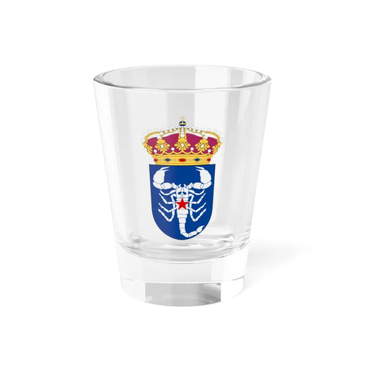 HMS Antares vapen (Sweden) (Coat of Arms) Shot Glass 1.5oz 1.5oz - Go Mug Yourself