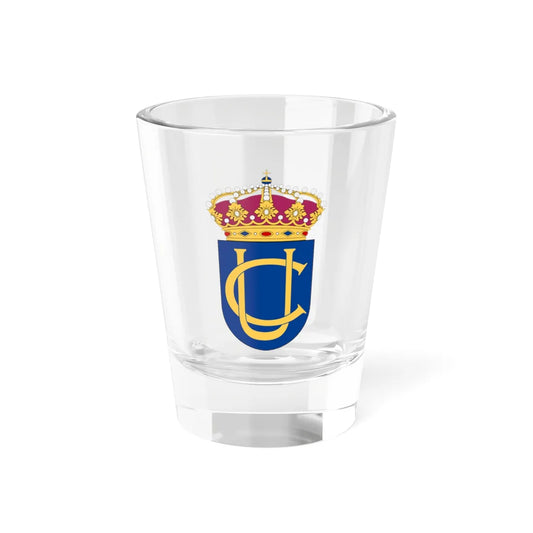 HMS Claes Uggla vapen (Sweden) (Coat of Arms) Shot Glass 1.5oz 1.5oz - Go Mug Yourself