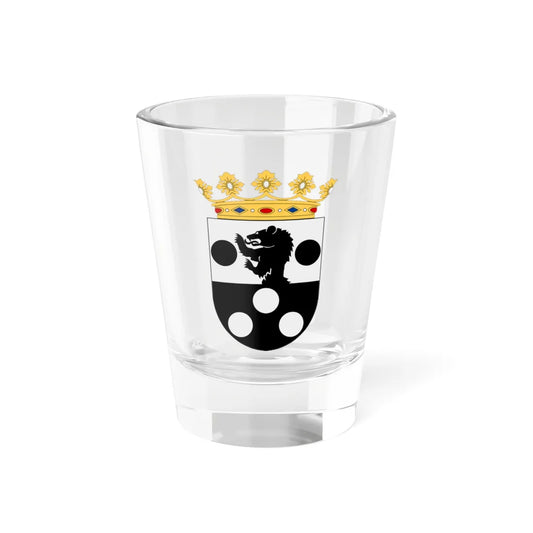 HMS Jacob Bagge vapen (Sweden) (Coat of Arms) Shot Glass 1.5oz 1.5oz - Go Mug Yourself