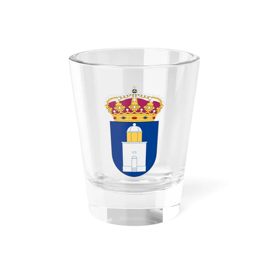 HMS Koster vapen (Sweden) (Coat of Arms) Shot Glass 1.5oz 1.5oz - Go Mug Yourself