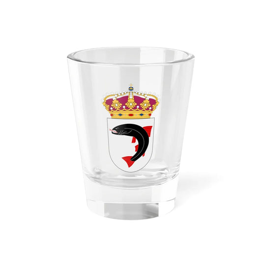 HMS Loke vapen 2 (Sweden) (Coat of Arms) Shot Glass 1.5oz 1.5oz - Go Mug Yourself