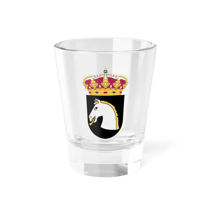 HMS Magne vapen (Sweden) (Coat of Arms) Shot Glass 1.5oz 1.5oz - Go Mug Yourself