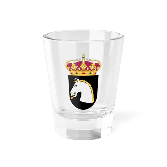 HMS Magne vapen (Sweden) (Coat of Arms) Shot Glass 1.5oz 1.5oz - Go Mug Yourself