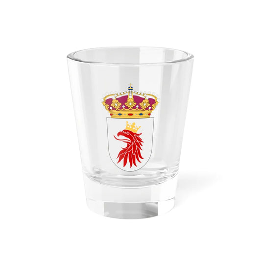 HMS Malmö vapen (Sweden) (Coat of Arms) Shot Glass 1.5oz 1.5oz - Go Mug Yourself