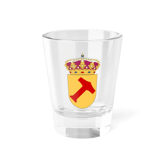 HMS Mjölner vapen (Sweden) (Coat of Arms) Shot Glass 1.5oz 1.5oz - Go Mug Yourself