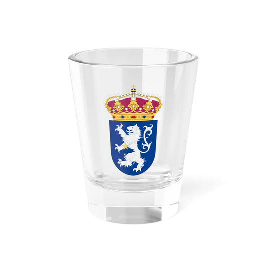 HMS Regulus vapen (Sweden) (Coat of Arms) Shot Glass 1.5oz 1.5oz - Go Mug Yourself