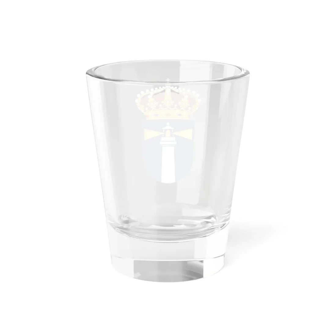 HMS Spårö vapen (Sweden) (Coat of Arms) Shot Glass 1.5oz - Go Mug Yourself