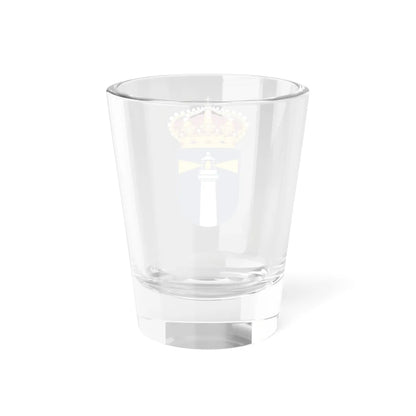 HMS Spårö vapen (Sweden) (Coat of Arms) Shot Glass 1.5oz - Go Mug Yourself