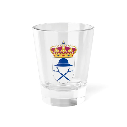 HMS Sundsvall vapen (Sweden) (Coat of Arms) Shot Glass 1.5oz 1.5oz - Go Mug Yourself