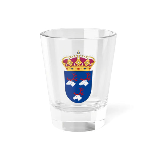 HMS Umeå vapen (Sweden) (Coat of Arms) Shot Glass 1.5oz 1.5oz - Go Mug Yourself