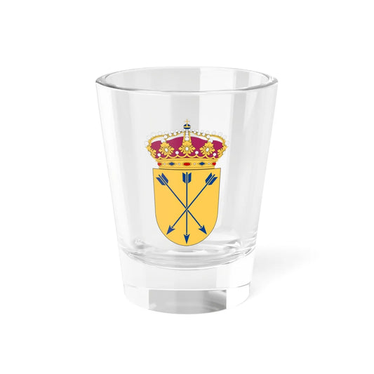 HMS Vale vapen (Sweden) (Coat of Arms) Shot Glass 1.5oz 1.5oz - Go Mug Yourself
