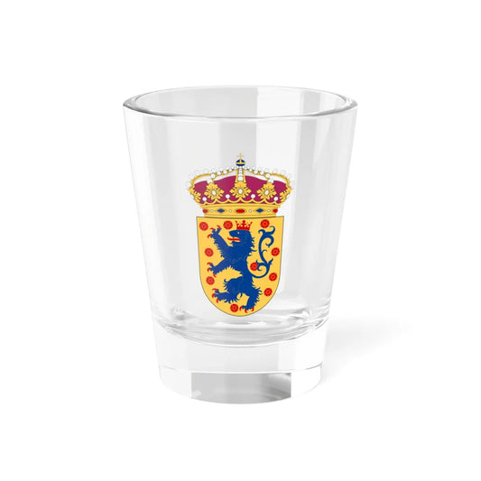 HMS Ystad vapen (Sweden) (Coat of Arms) Shot Glass 1.5oz 1.5oz - Go Mug Yourself