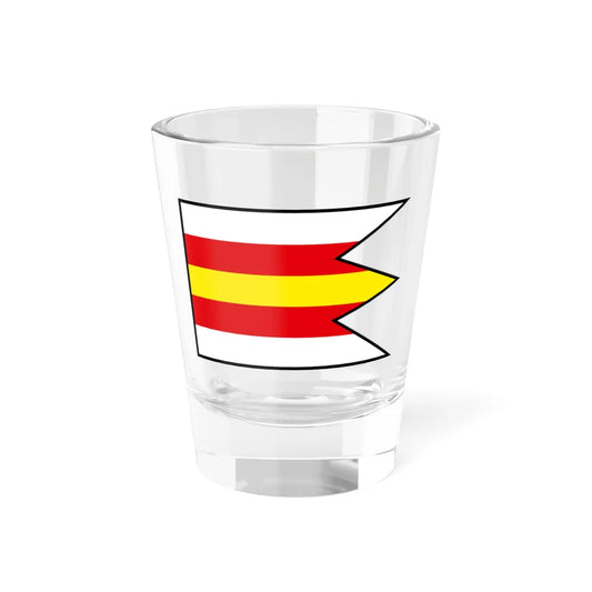 Hniezdne Stara Lubovna Flag (Slovakia) Shot Glass 1.5oz 1.5oz - Go Mug Yourself