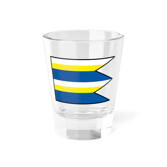 Hnojne Michalovce Flag (Slovakia) Shot Glass 1.5oz 1.5oz - Go Mug Yourself