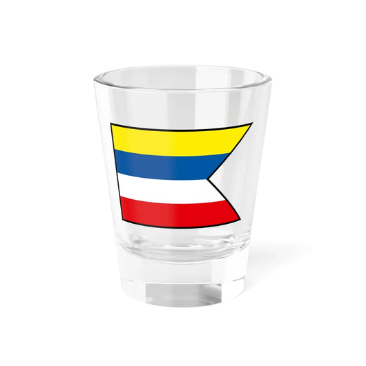 Hnusta Rimavska Sobota Flag (Slovakia) Shot Glass 1.5oz 1.5oz - Go Mug Yourself
