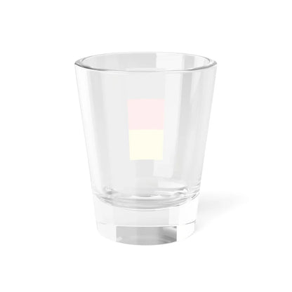 Hochformatflagge Deutschland mit waagerechten Streifen (Germany) Shot Glass 1.5oz - Go Mug Yourself