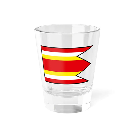 Hodejovec Rimavska Sobota Flag (Slovakia) Shot Glass 1.5oz 1.5oz - Go Mug Yourself