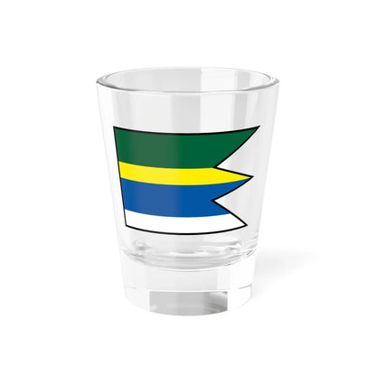 Hodkovce Kosice Okolie Flag (Slovakia) Shot Glass 1.5oz 1.5oz - Go Mug Yourself