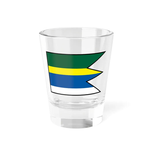 Hodkovce Kosice Okolie Flag (Slovakia) Shot Glass 1.5oz 1.5oz - Go Mug Yourself