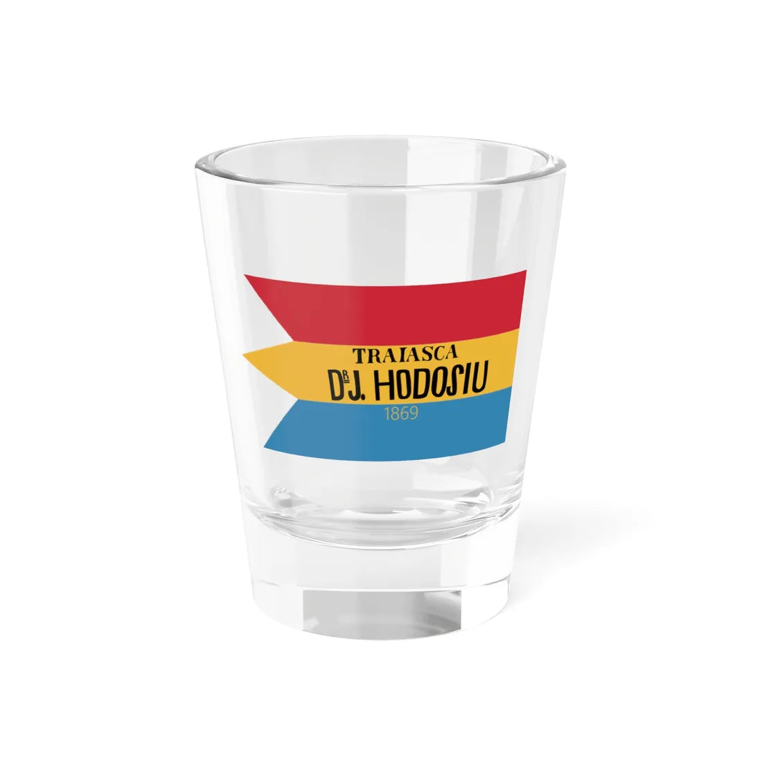 Hodosius electoral flag 1869 (Hungary) Shot Glass 1.5oz 1.5oz - Go Mug Yourself