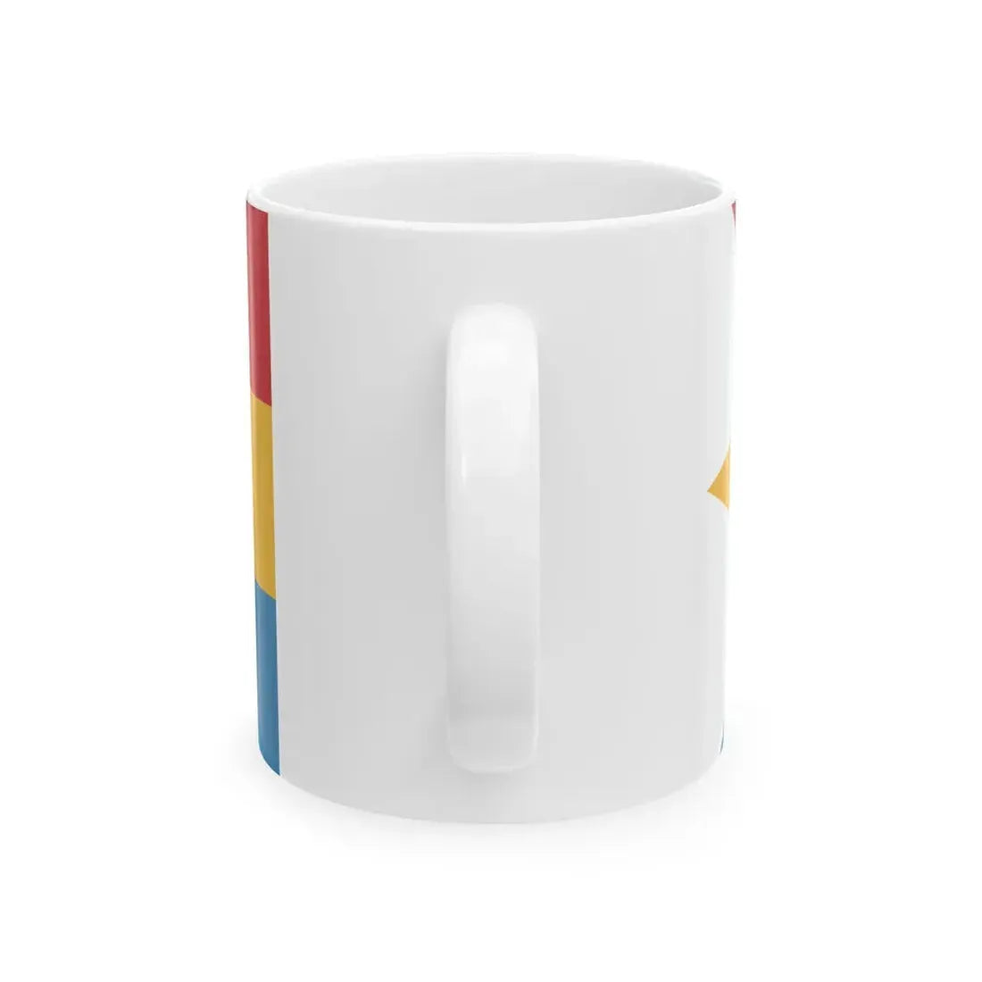 Hodosius electoral flag 1869 (Hungary) White Coffee Mug - Go Mug Yourself