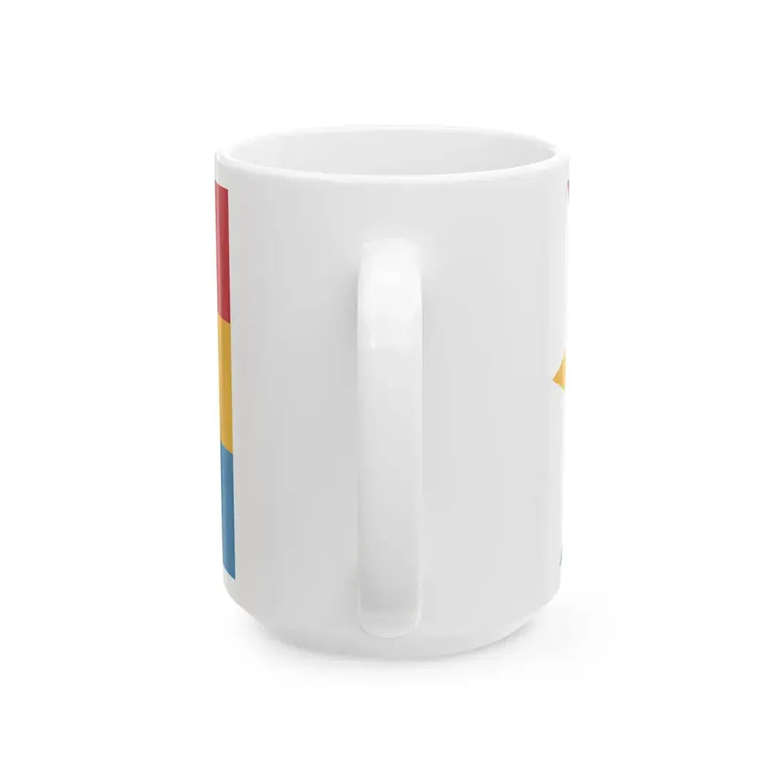 Hodosius electoral flag 1869 (Hungary) White Coffee Mug - Go Mug Yourself
