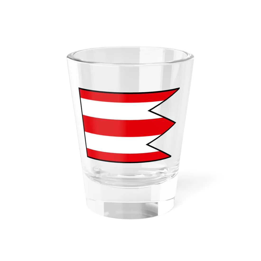 Hodrusa Hamre Zarnovica Flag (Slovakia) Shot Glass 1.5oz 1.5oz - Go Mug Yourself