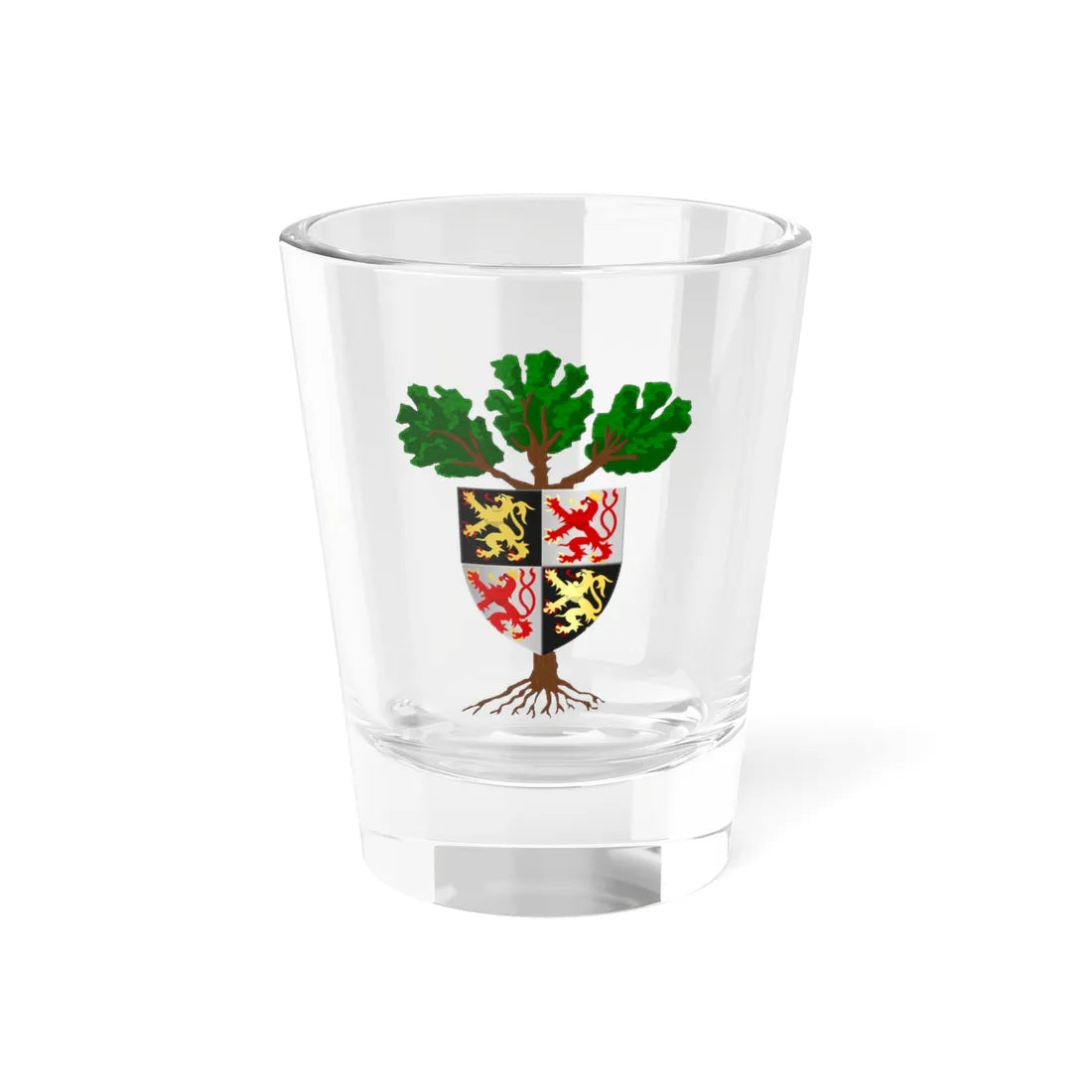 Hoeilaar wapen (Belgium) (Coat of Arms) Shot Glass 1.5oz 1.5oz - Go Mug Yourself