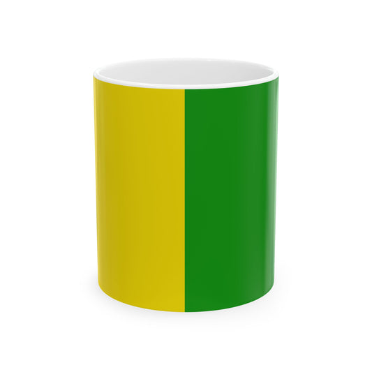 Hoeilaartvlag (Belgium) White Coffee Mug-11oz-Go Mug Yourself