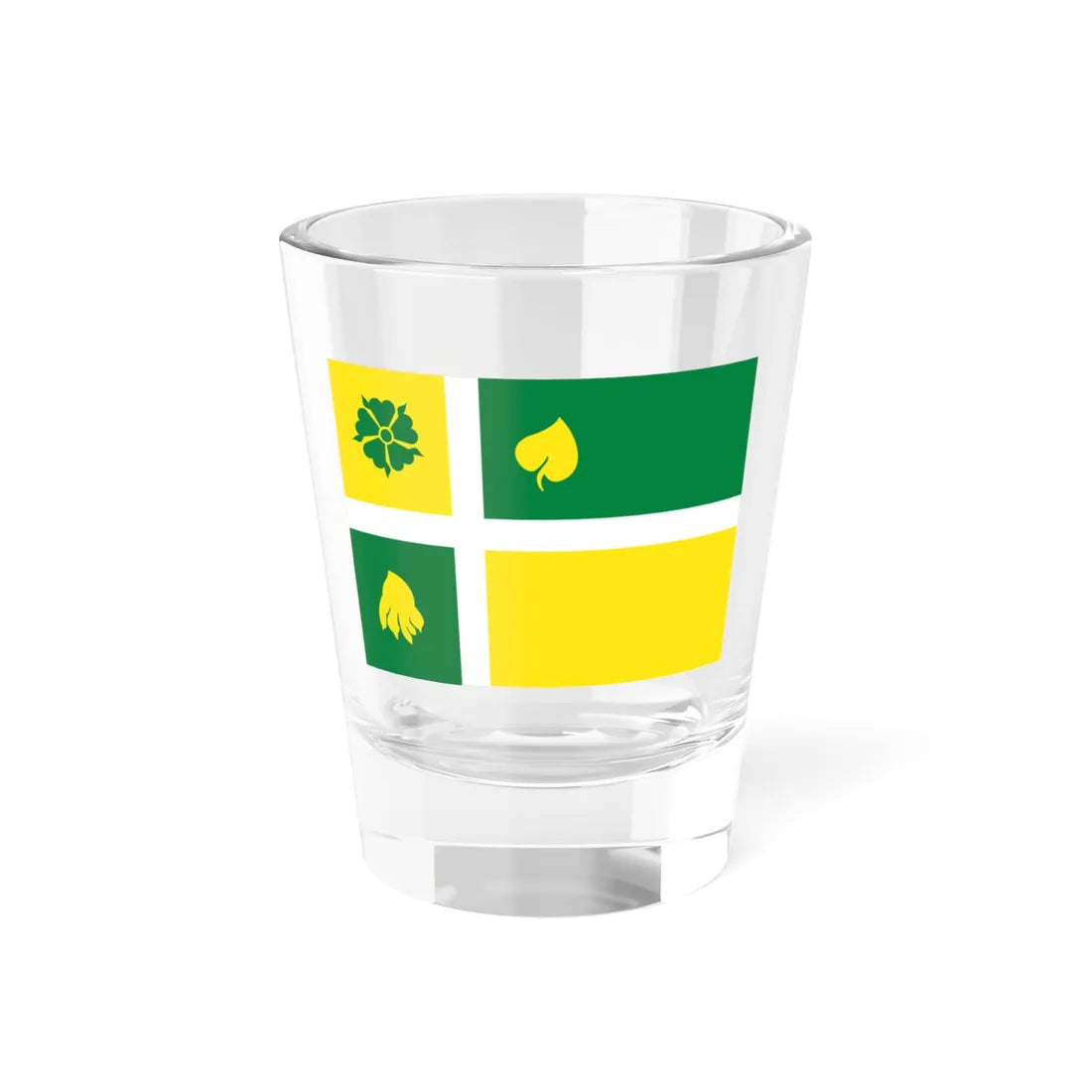 Hof van Twente vlag (Netherlands) Shot Glass 1.5oz 1.5oz - Go Mug Yourself