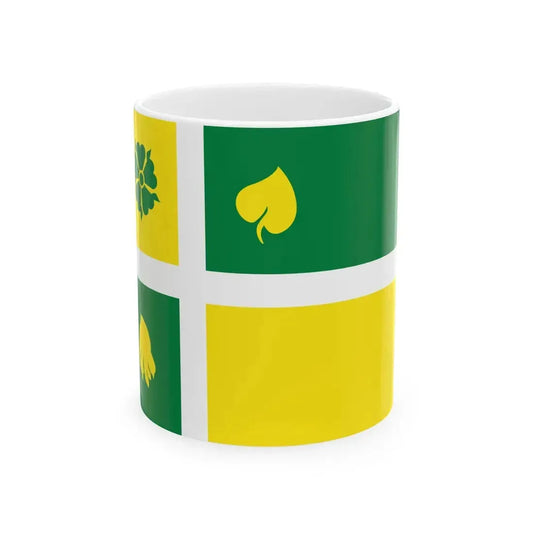 Hof van Twente vlag (Netherlands) White Coffee Mug 11oz - Go Mug Yourself