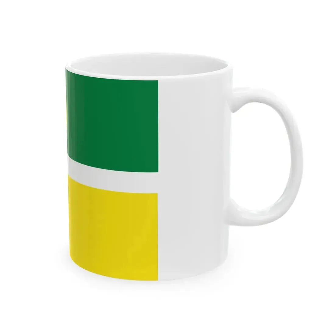 Hof van Twente vlag (Netherlands) White Coffee Mug - Go Mug Yourself