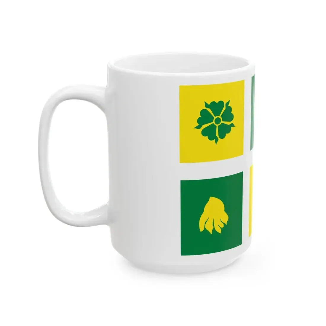 Hof van Twente vlag (Netherlands) White Coffee Mug - Go Mug Yourself