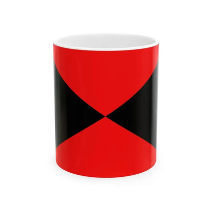 Hoifung County Peasant Association Flag (China) White Coffee Mug 11oz - Go Mug Yourself