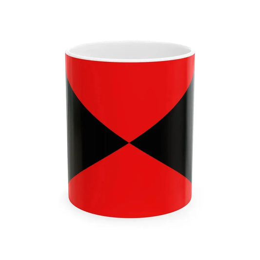 Hoifung County Peasant Association Flag (China) White Coffee Mug 11oz - Go Mug Yourself