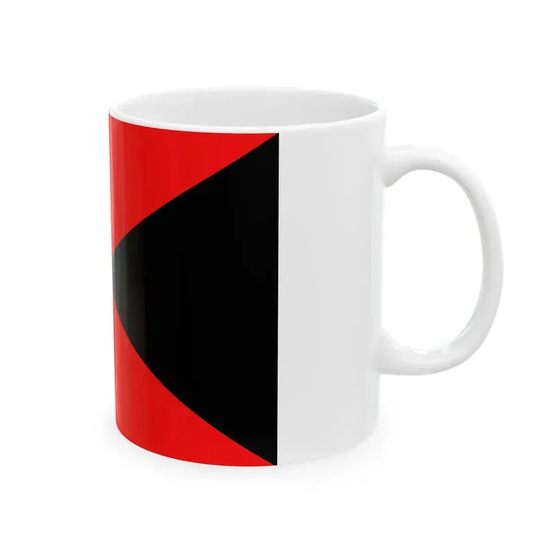 Hoifung County Peasant Association Flag (China) White Coffee Mug - Go Mug Yourself