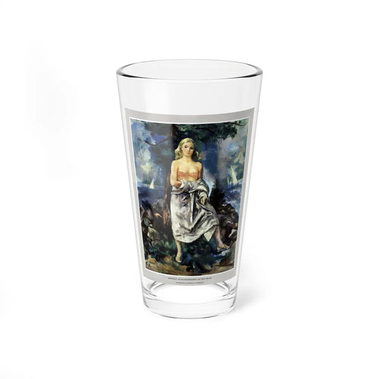 Holiday At Saltsjobaden, Esquire, October 1951 - Pint Glass 16oz-16oz-Go Mug Yourself