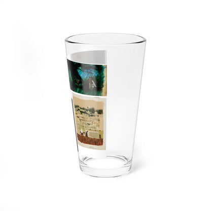 Holiday, Card Illustration 3-6 - Pint Glass 16oz-Go Mug Yourself