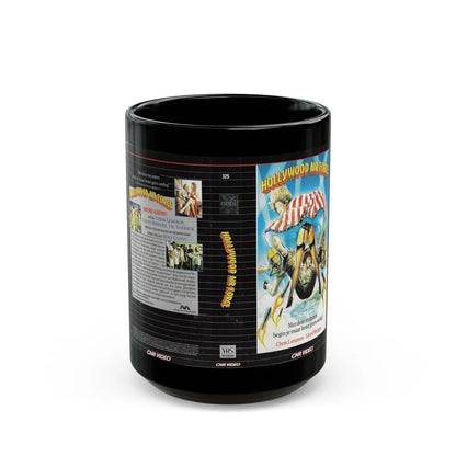 HOLLYWOOD AIR FORCE (VHS COVER) - Black Coffee Mug-15oz-Go Mug Yourself