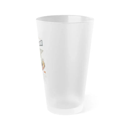 HOLLYWOOD BOULEVARD 1976 Movie Poster - Frosted Pint Glass 16oz - Go Mug Yourself