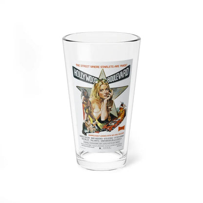 HOLLYWOOD BOULEVARD 1976 Movie Poster - Pint Glass 16oz-16oz-Go Mug Yourself