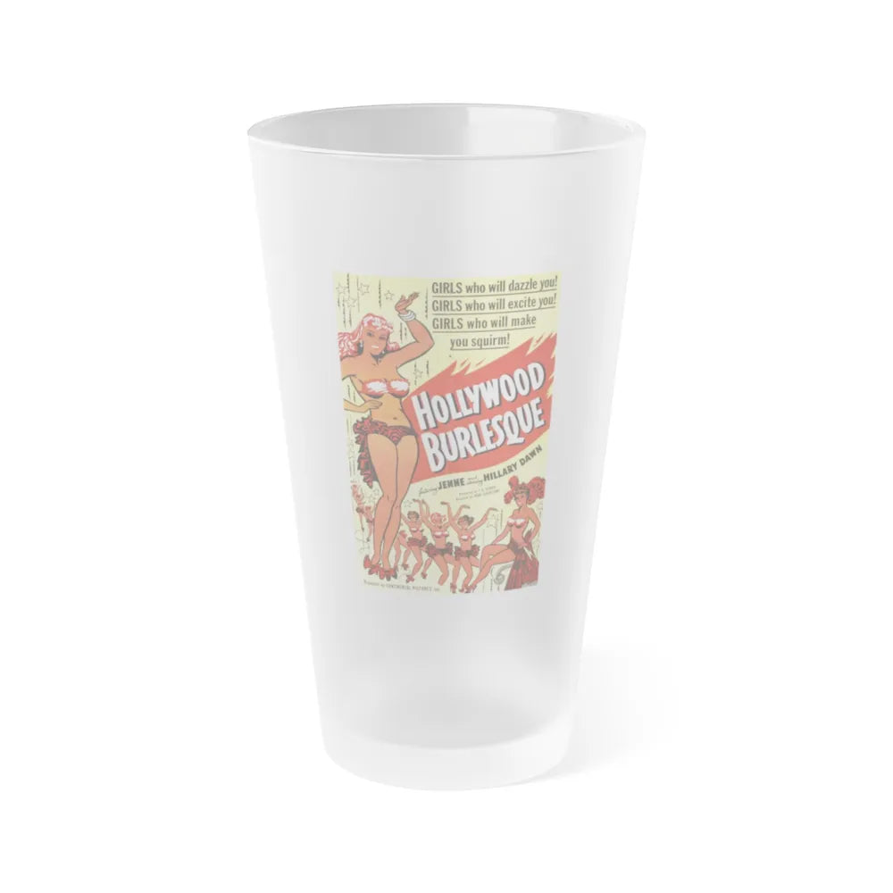 HOLLYWOOD BURLESQUE 1949 Movie Poster - Frosted Pint Glass 16oz-Go Mug Yourself