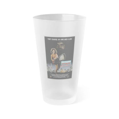 HOLLYWOOD CHAINSAW HOOKERS 1988 Movie Poster - Frosted Pint Glass 16oz-Go Mug Yourself