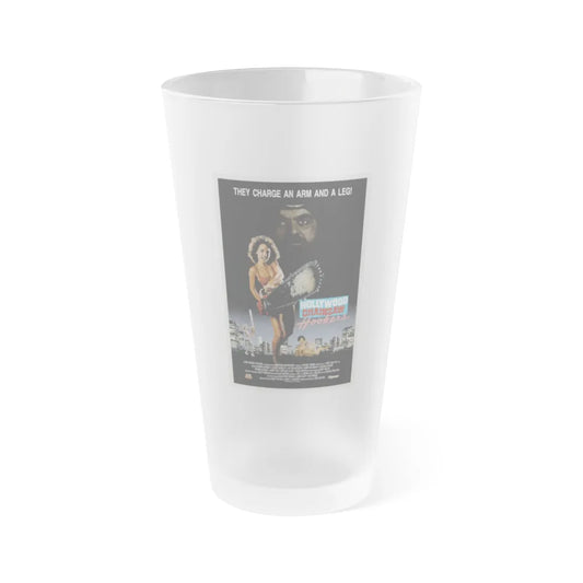 HOLLYWOOD CHAINSAW HOOKERS 1988 Movie Poster - Frosted Pint Glass 16oz-Go Mug Yourself