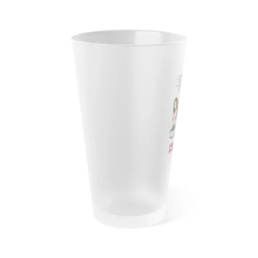 HOLLYWOOD MAN 1976 Movie Poster - Frosted Pint Glass 16oz - Go Mug Yourself