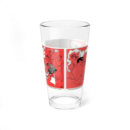 Hollywood's Favorite Sweat Shop, Collier's, December 13, 1952 - Pint Glass 16oz - Go Mug Yourself