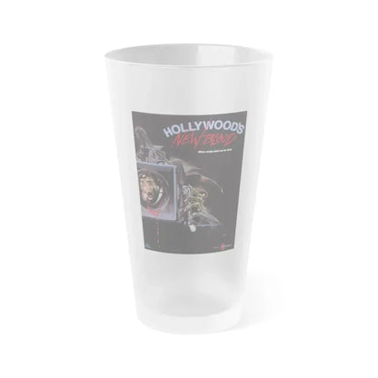 HOLLYWOOD'S NEW BLOOD 1988 Movie Poster - Frosted Pint Glass 16oz Default Title - Go Mug Yourself