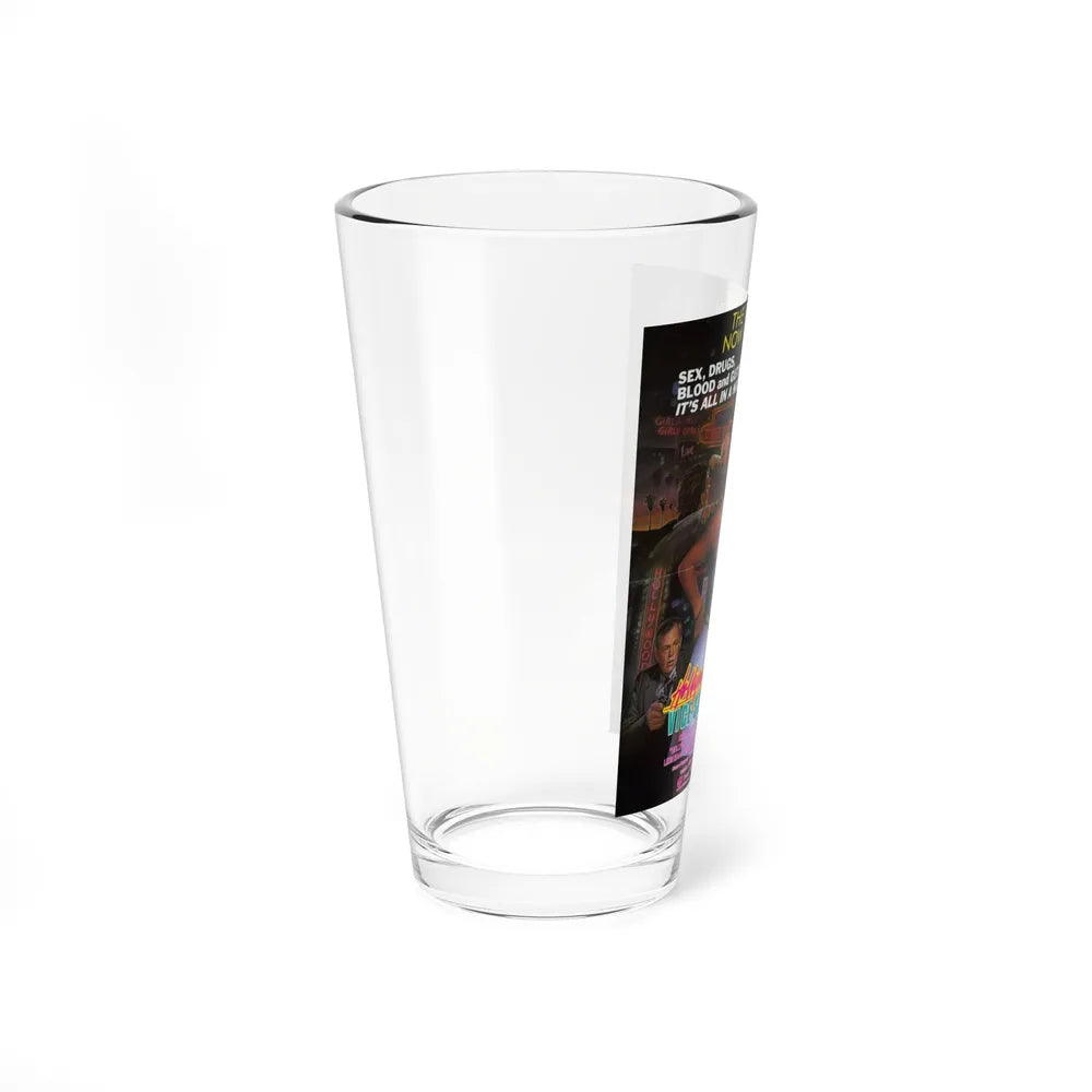 HOLLYWOOD VICE SQUAD (2) 1986 Movie Poster - Pint Glass 16oz - Go Mug Yourself