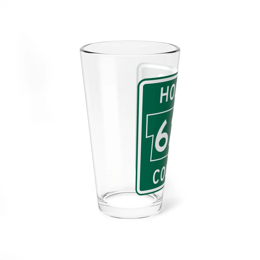 Holmes County Route 622 OH (Ohio) (Road Sign) Pint Glass 16oz - Go Mug Yourself